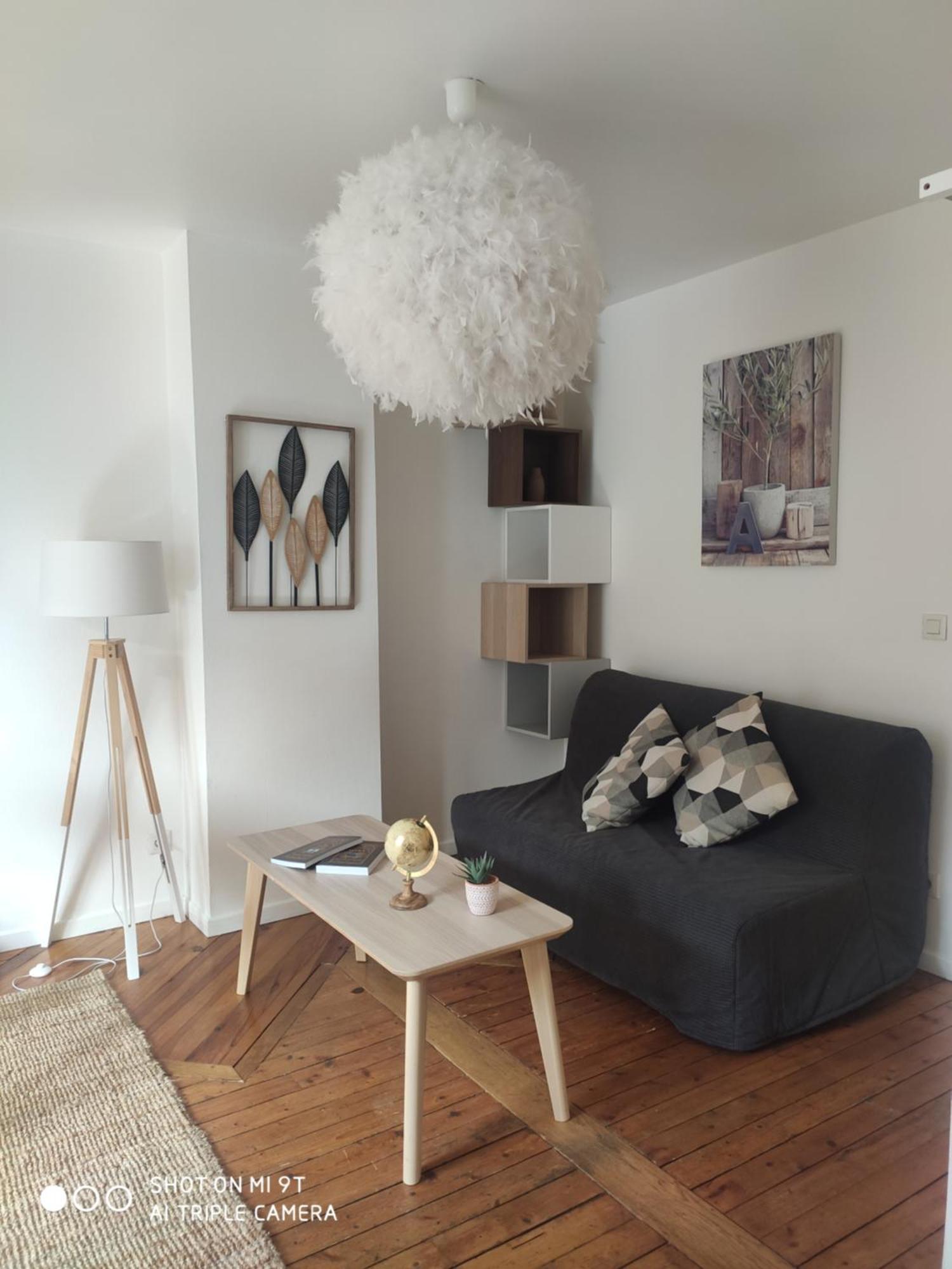 Chaleureux T2 Au Style Vintage - Rue Gratuite Apartment Amiens Bagian luar foto