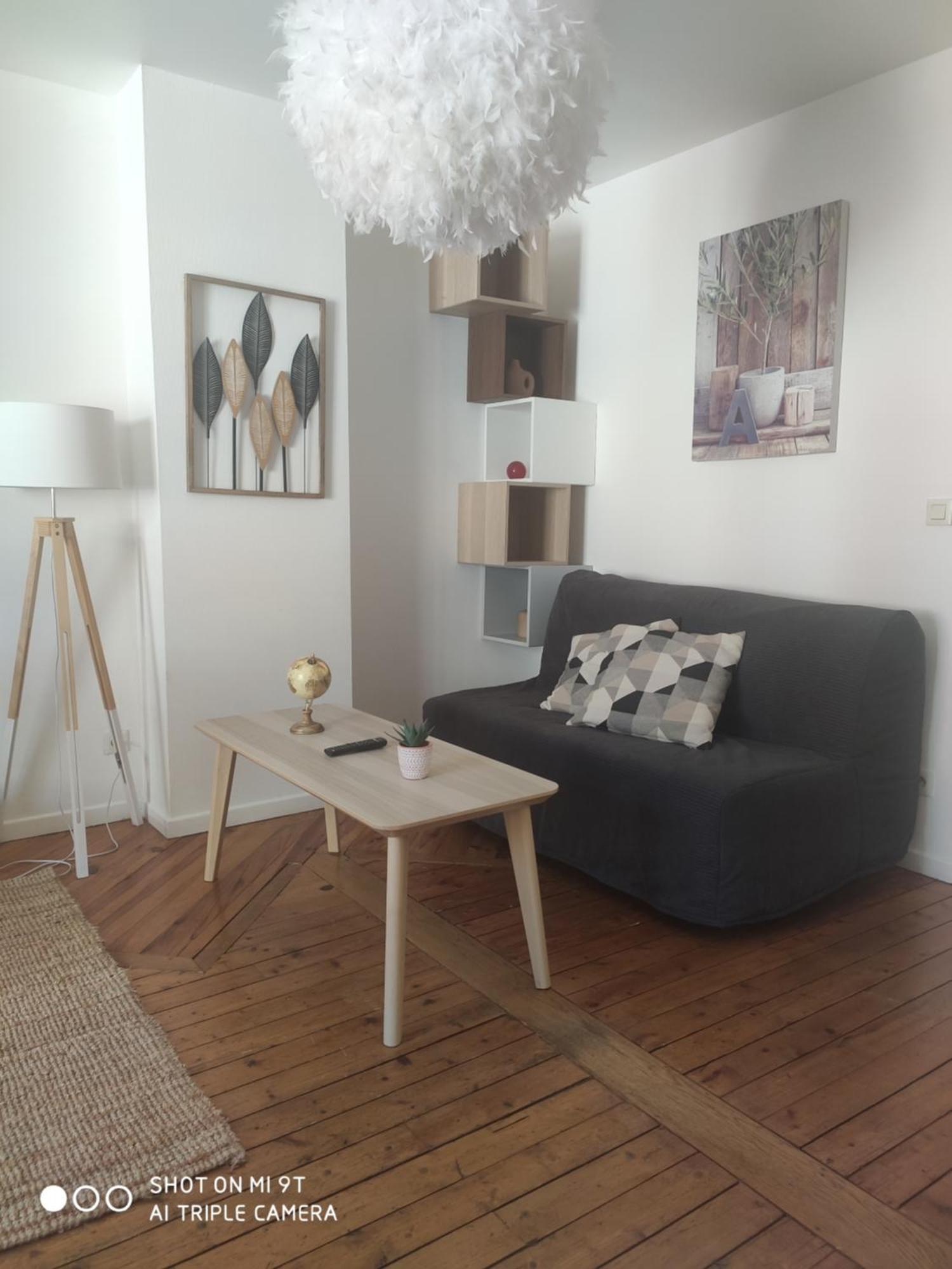 Chaleureux T2 Au Style Vintage - Rue Gratuite Apartment Amiens Bagian luar foto