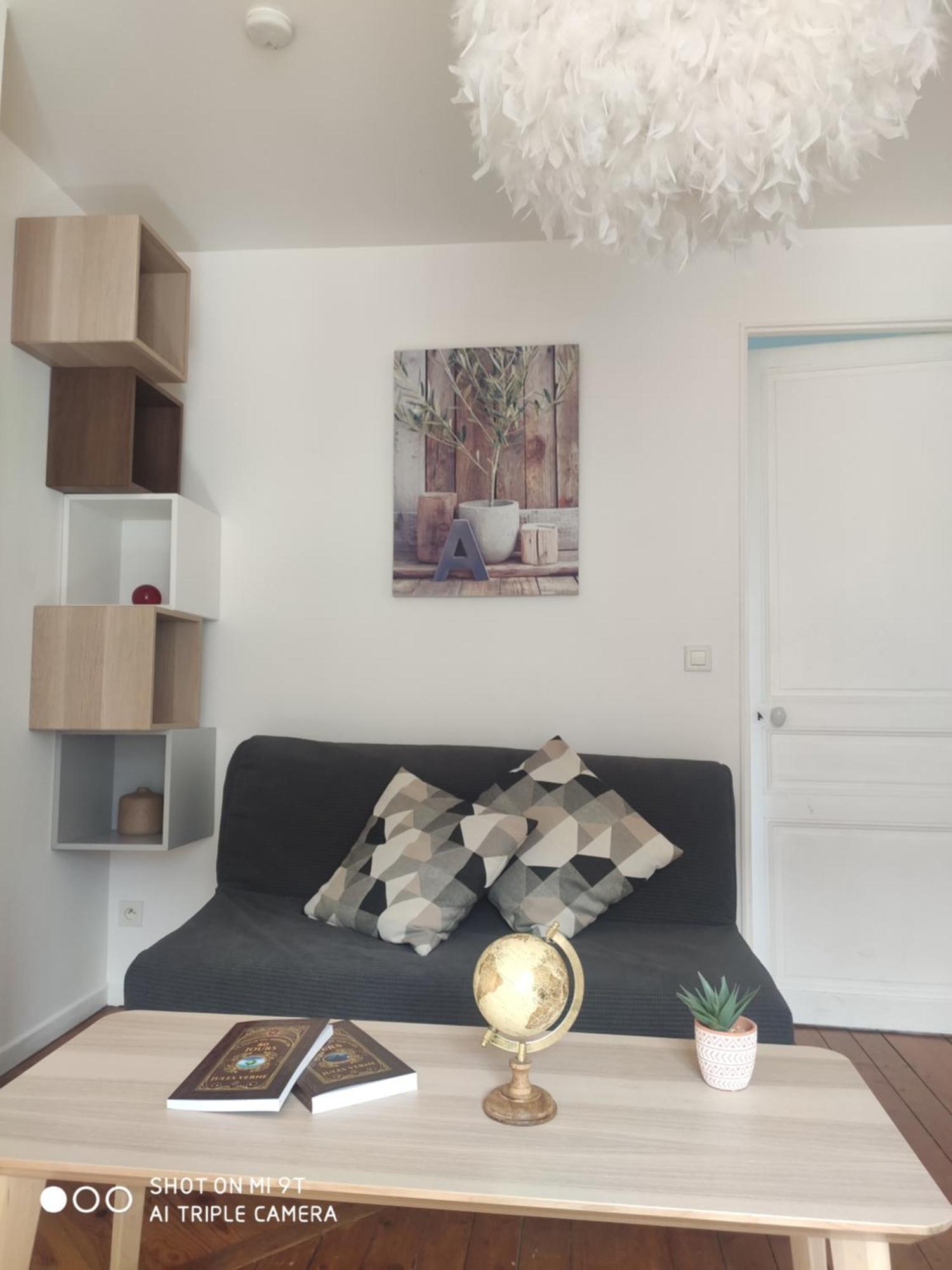 Chaleureux T2 Au Style Vintage - Rue Gratuite Apartment Amiens Bagian luar foto