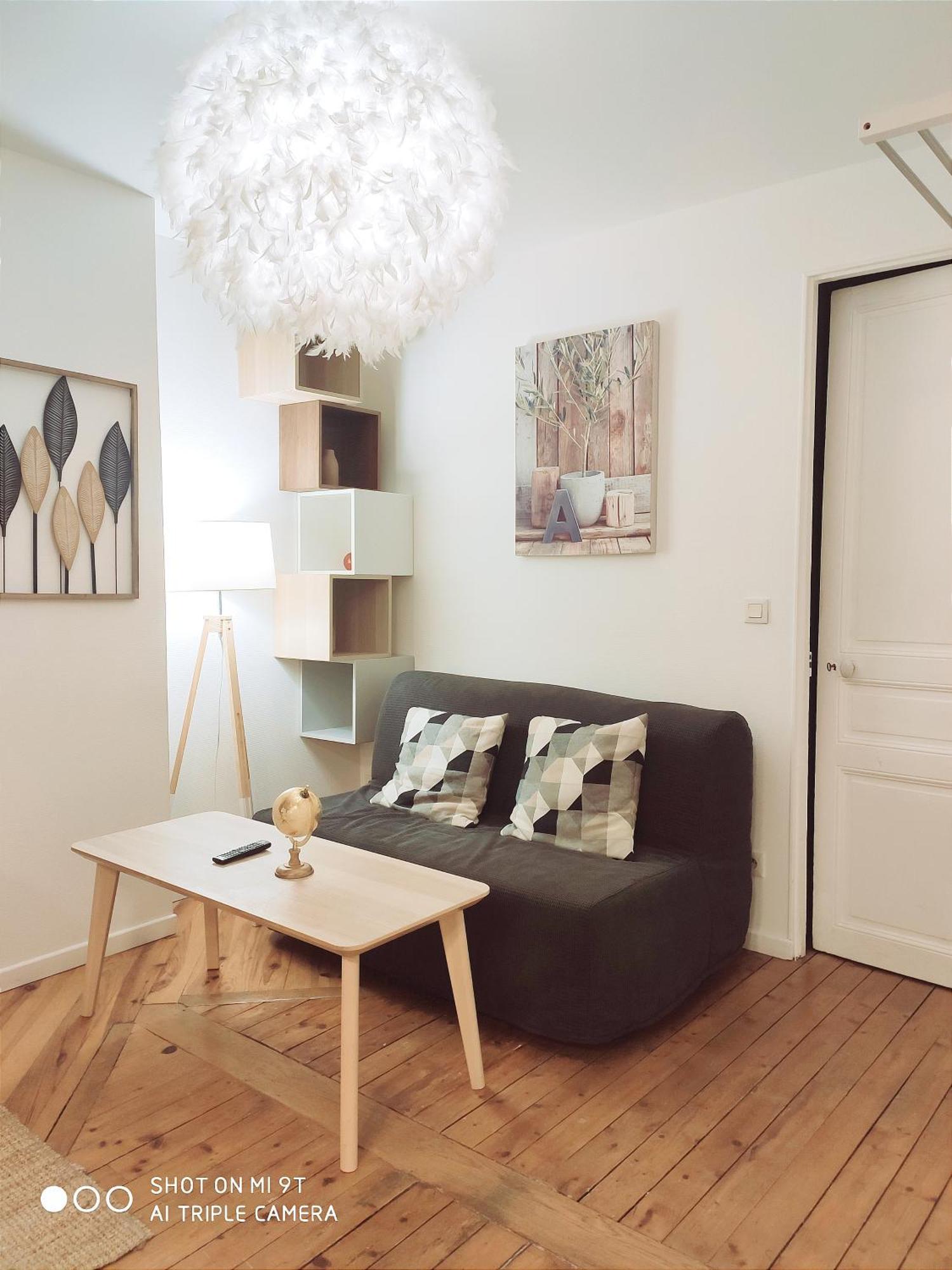 Chaleureux T2 Au Style Vintage - Rue Gratuite Apartment Amiens Bagian luar foto